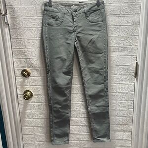 Chic Women's Gray Straight Leg reversible pant